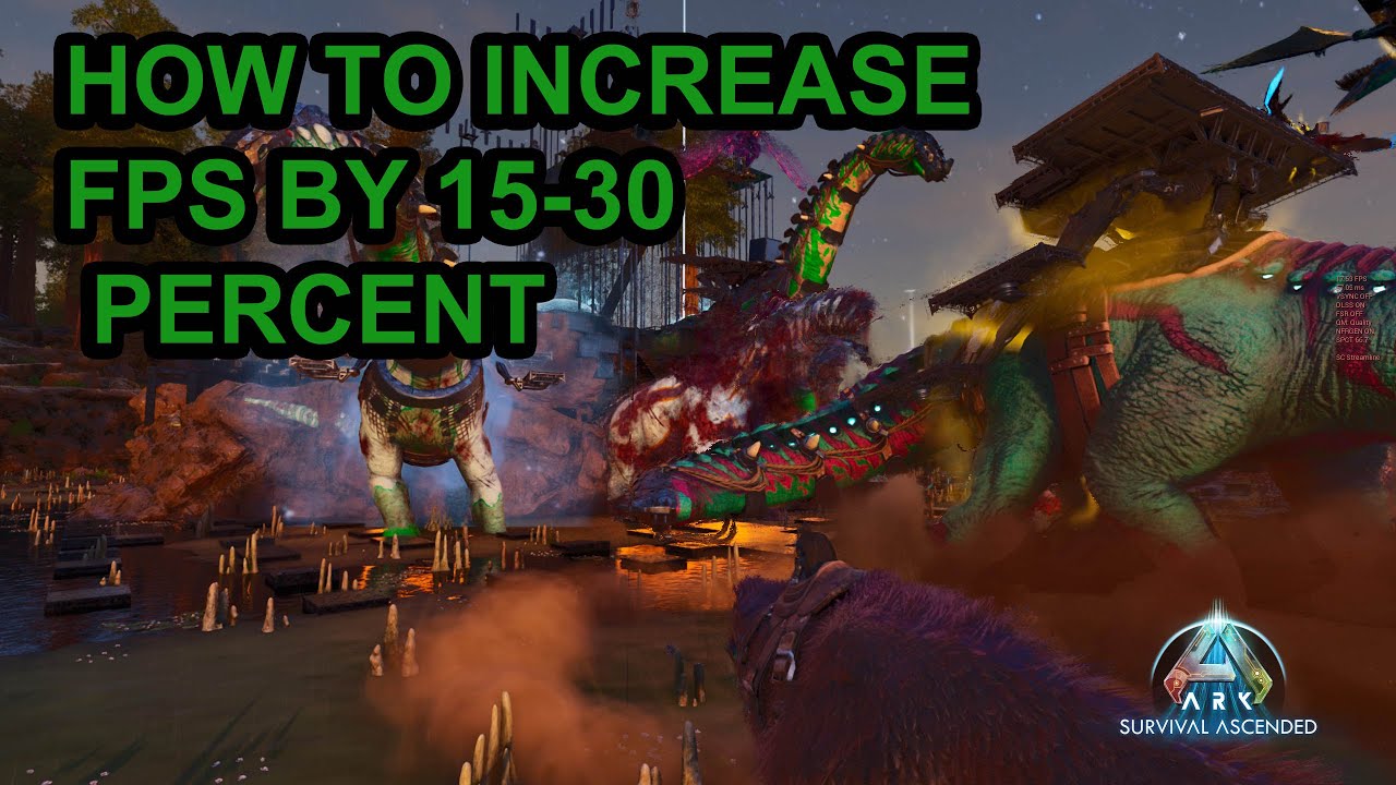ARK ASA | УВЕЛИЧЕНИЕ FPS на 15&ndash;30% | ТОЛЬКО ДЛЯ ПК