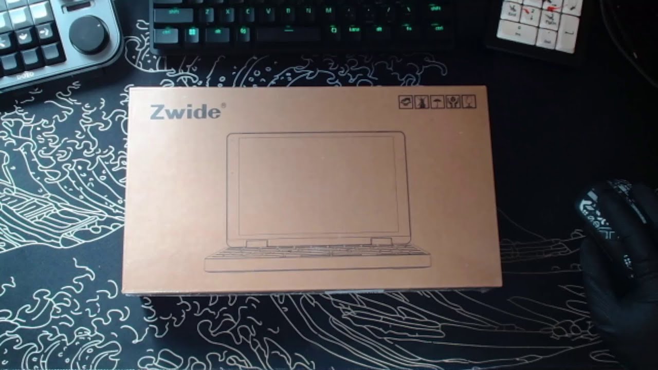 購入品紹介 Zwide UMPC 2in1 ノートパソコン