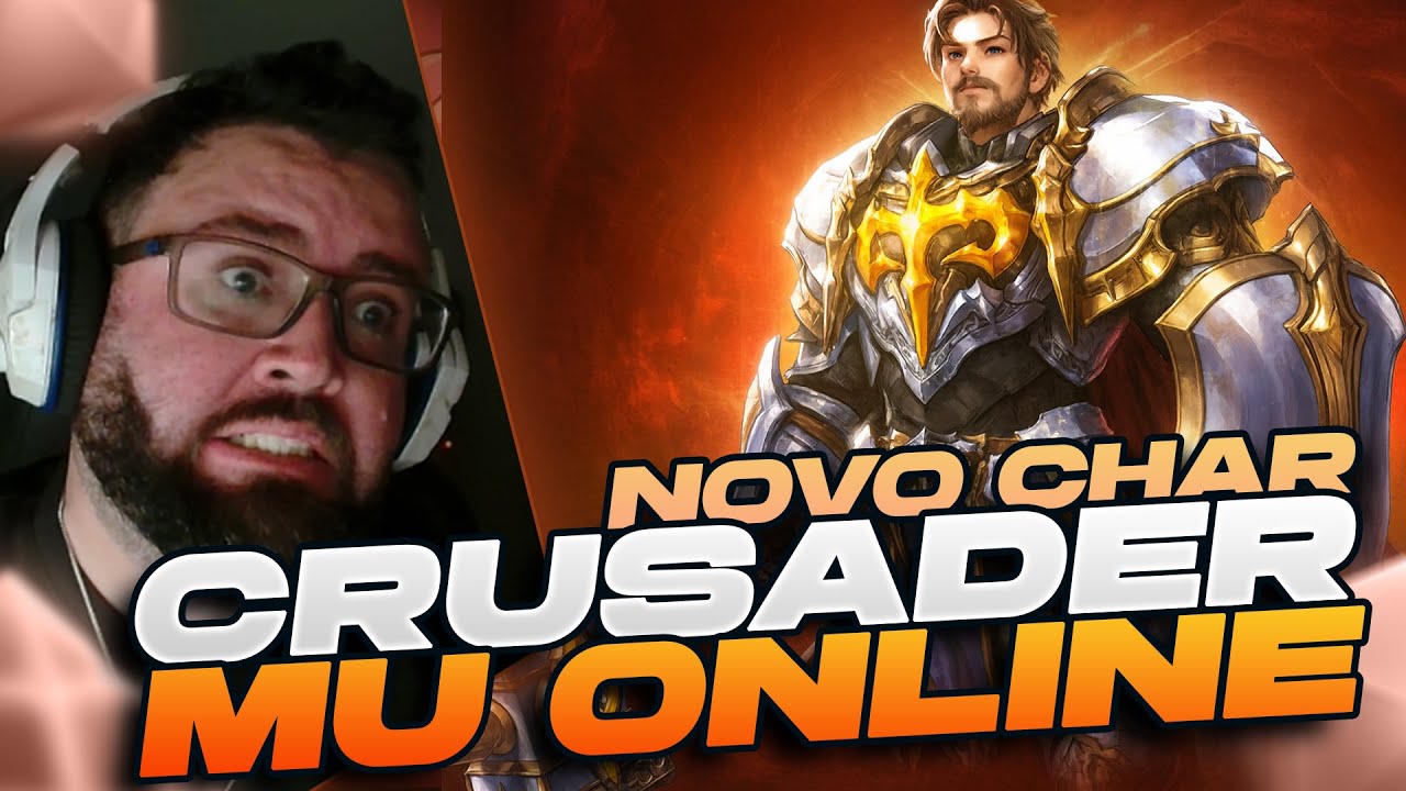 🔝🔥 Crusader é o novo personagem no Mu Online! Speed server Lv900 sem GAP e com Lv4 de premio?