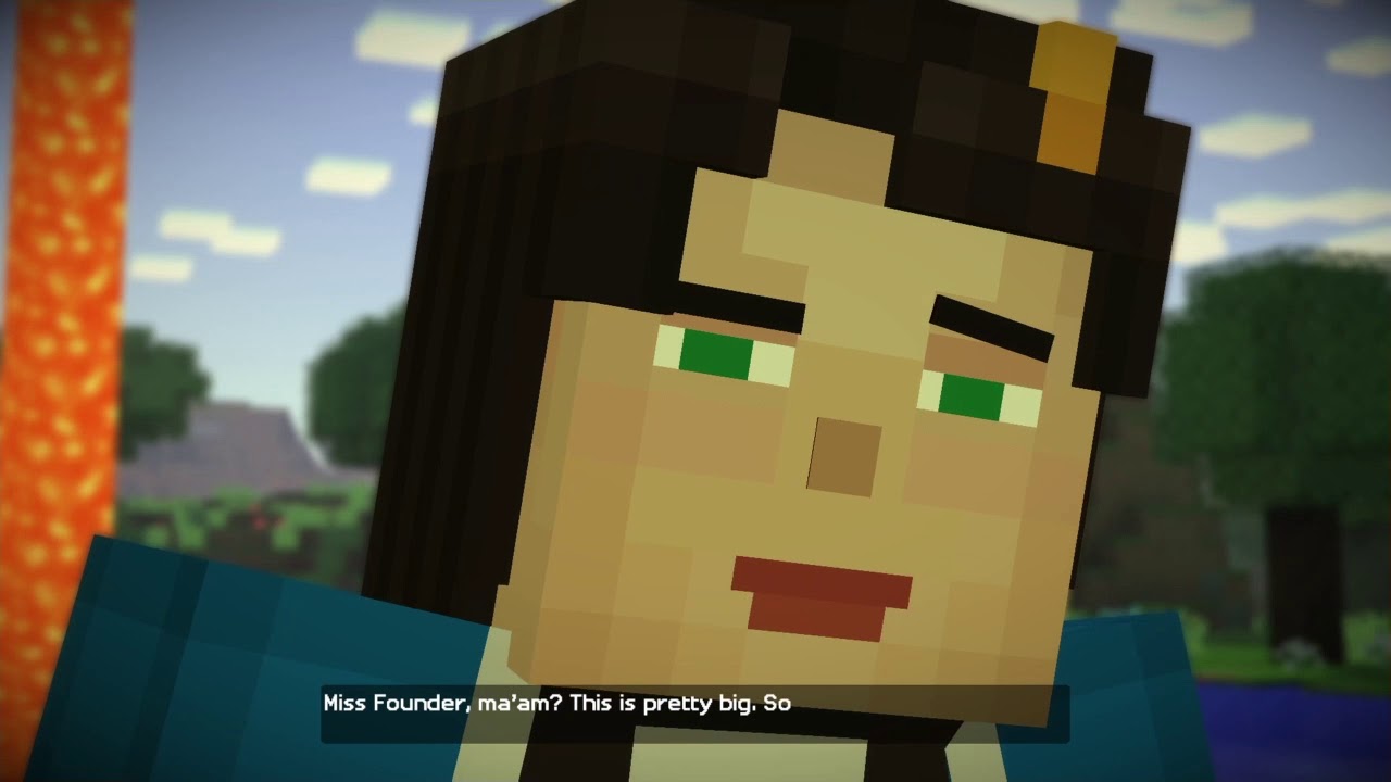 Minecraft Story Mode Episode 5 Lukas X Jesse (Romantic & Cute scenes)