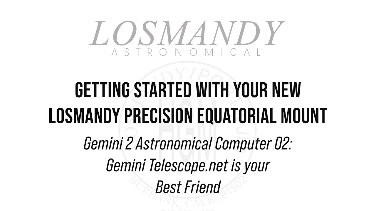 Gemini 2 Tutorial Series 02: Gemini Telescope.net application is your Best Friend
