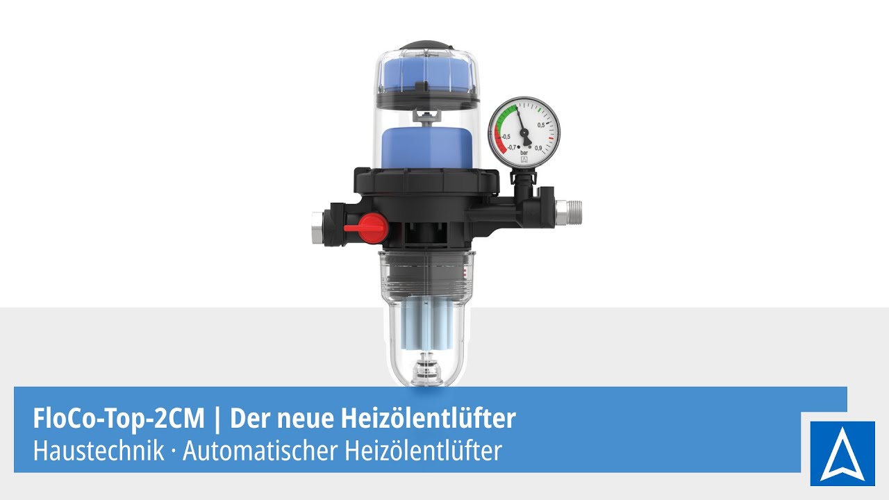 FloCo-Top-2CM | Der neue Heizölentlüfter mit verbesserter Ökobilanz!