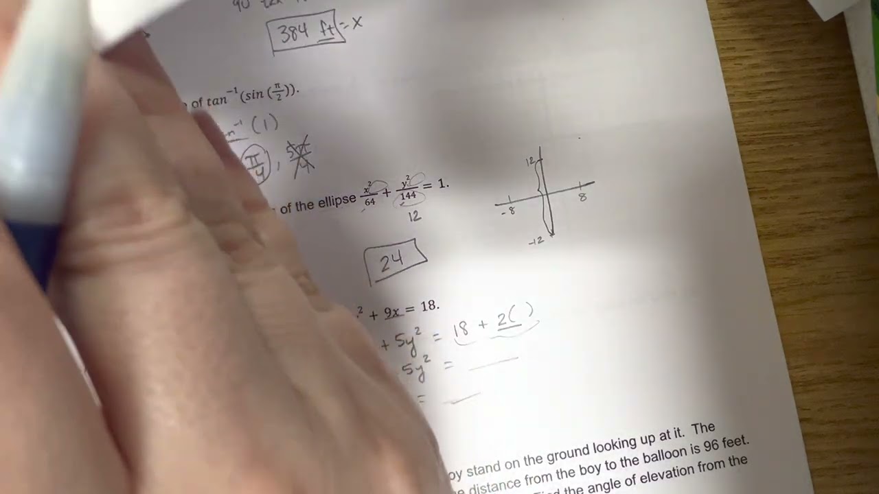 Trig - Final Exam Review Pt 1