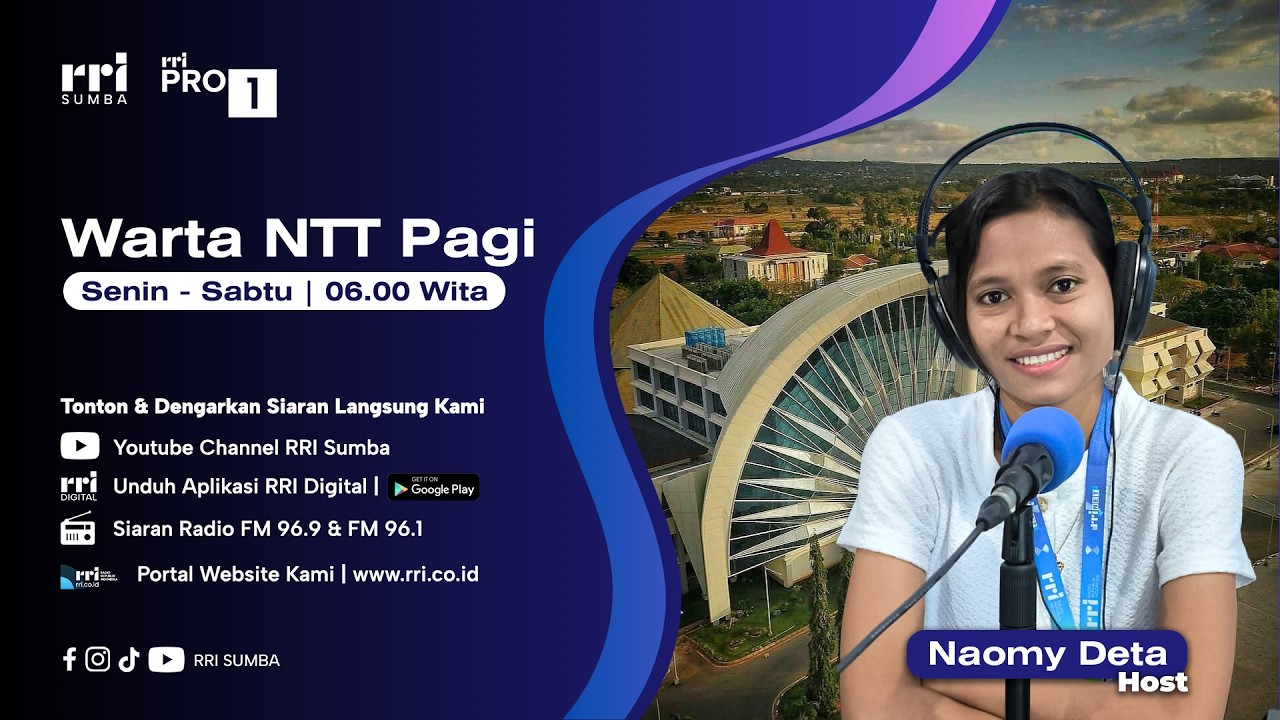 🔴 Live - Warta NTT Pagi | 18 Maret 2026