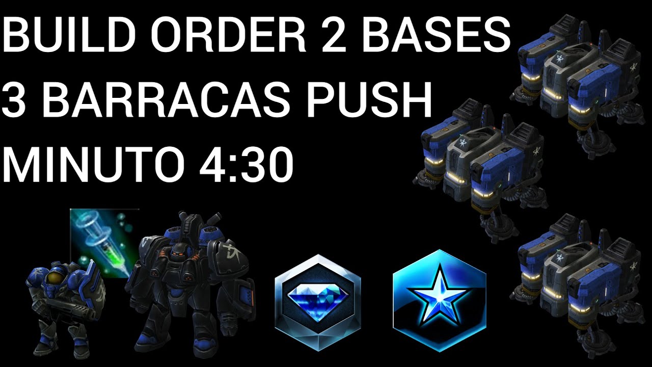 COMO JUGAR TERRAN 5 | BUILD ORDER 3 BARRACKS AGRESIÓN TEMPRANA