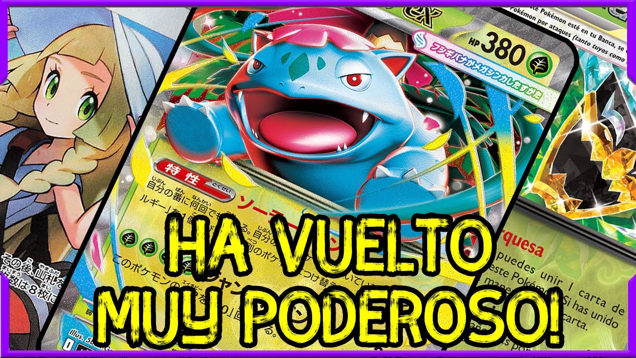 🍀UN RETORNO TRIUNFAL PARA DESTRUIR A SUS RIVALES! 🍀 DECK MEGA VENUSAUR EX POKÉMON TCG🍀