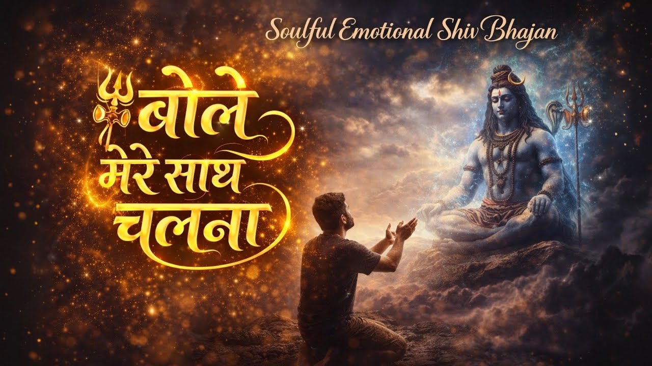 Bhole Mere Sath Chalna | भावपूर्ण शिव भजन | Mahadev Emotional Bhajan | Shiv Bhakti