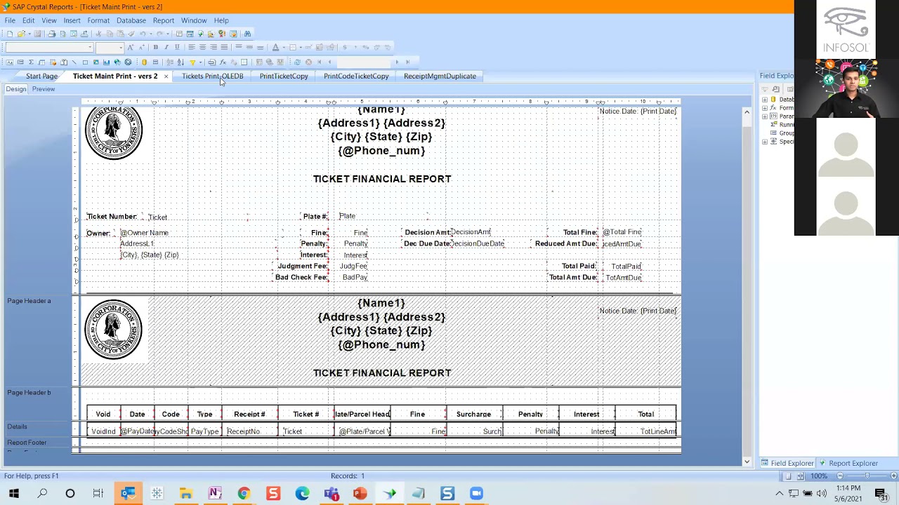 Integrating Crystal and Webi as Reporting Solutions in Custom Apps