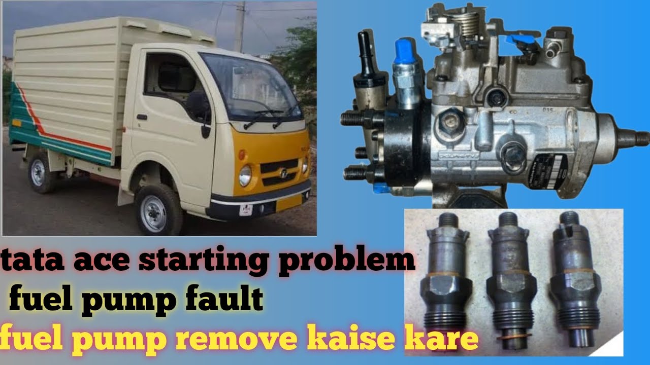 Tata Ace gold ka high pressure pump kaise nikale