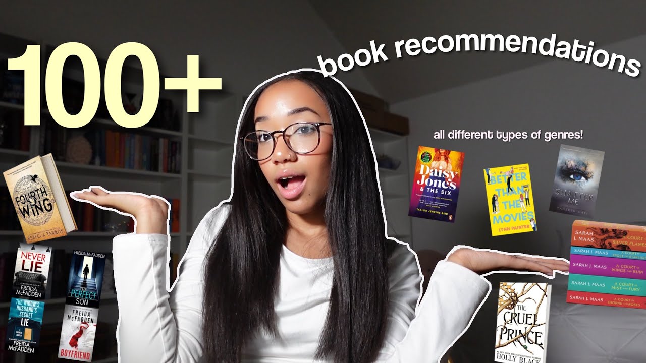100+ book recommendations📚 🤗 | Keyoríe Eliaña  #booktube #books