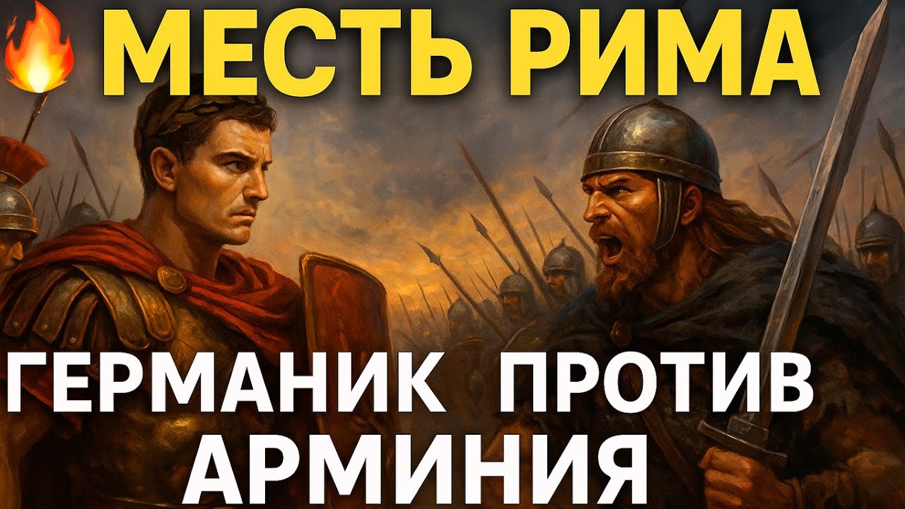 МЕСТЬ РИМА: Германик против Арминия &mdash; как империя поквиталась за Тевтобург!