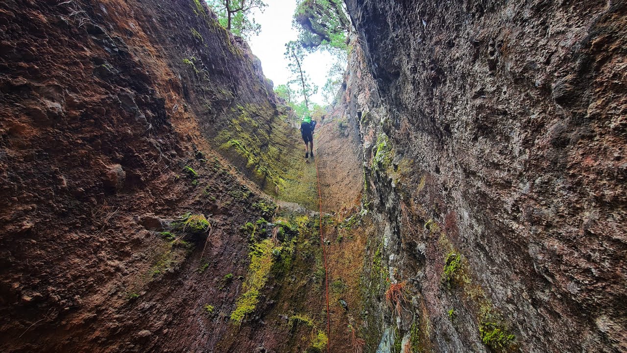 Descenso Barranco por los Altos de Candelaria - Tenerife