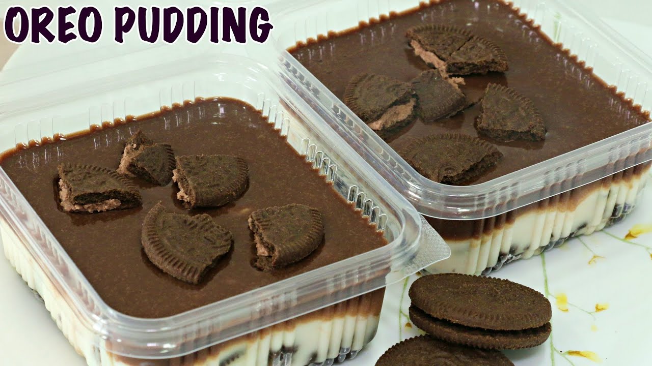 Oreo Pudding Dessert Box | Easy No Bake Chocolate Pudding | Kanak's Kitchen | OREO DESSERT RECIPE