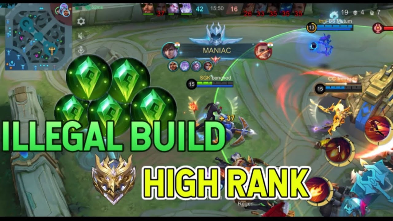Try this new gusion build for 1 shot|| crazy maniac with this new build 2026🔥✅!!