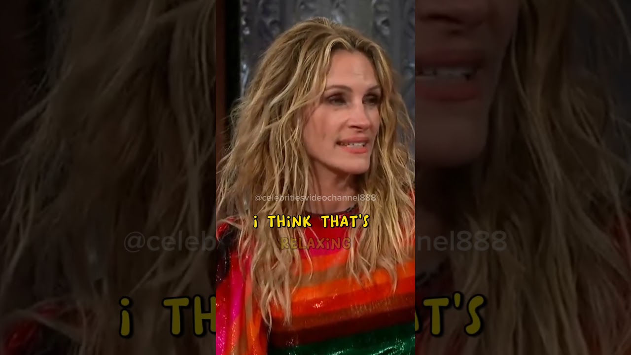 Is Julia Roberts approachable? #prettywoman #celebrity #interview #juliaroberts #moviestar #relax