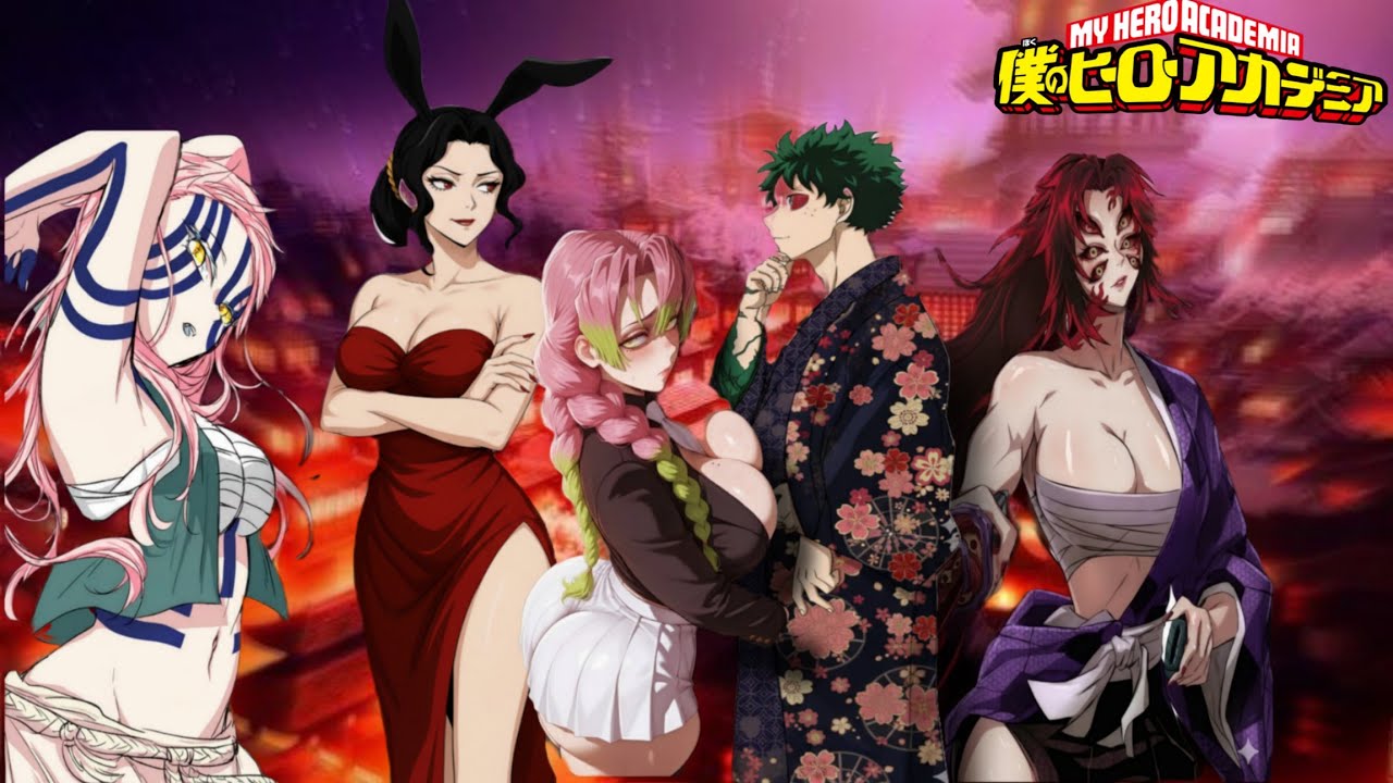 Deku- The Harem Demon // Izuku x fem Muzan x Fem Upper Moons // Two-Shot (1/2)