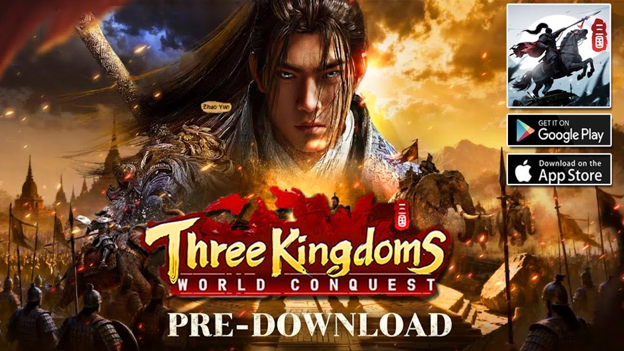 Three Kingdoms: World Conquest Gameplay | Pre-Download Android iOS SLG Game