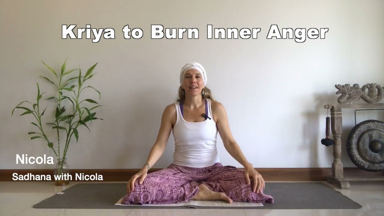 3 Minutes to Burn Inner Anger using Kundalini Yoga