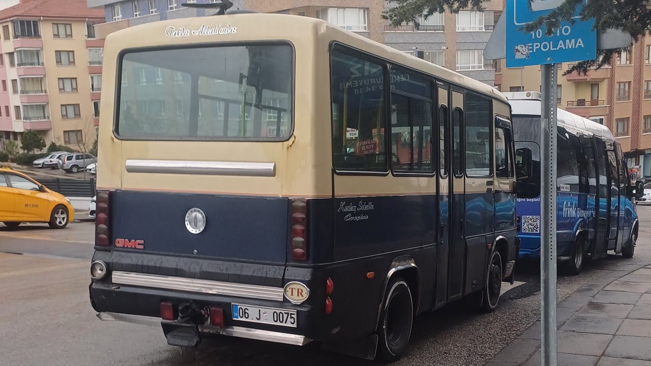 Otokar M-2000.Gürültülü Deuzt ve ara gaz sesi eşliğinde kokpitten seyir videosu.Plaka 06 J 0075