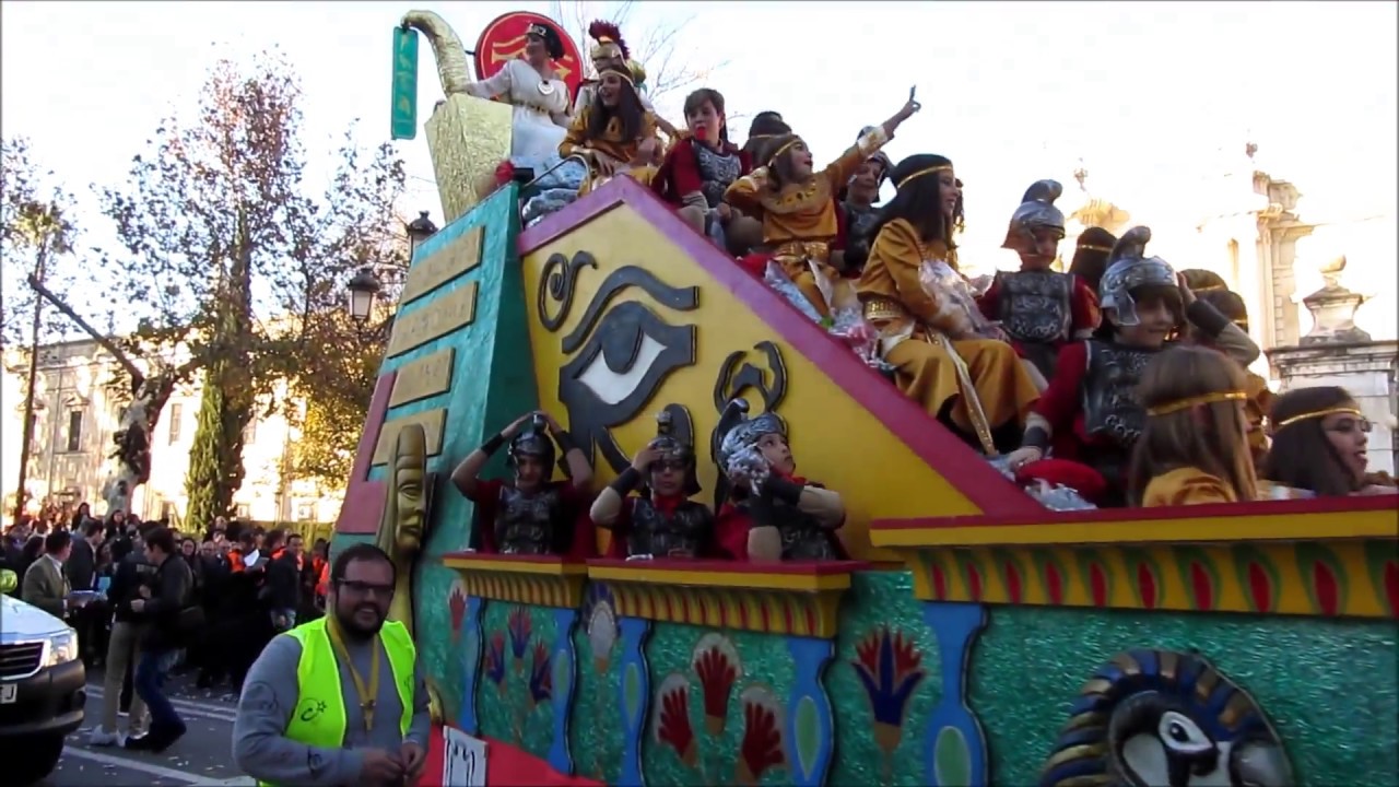 Cabalgata de SSMM los Reyes Magos de Oriente (Ateneo de Sevilla). 2017. HD