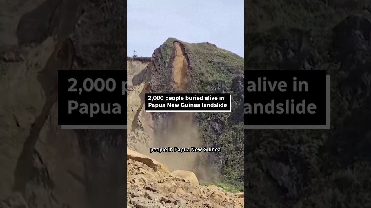 2,000 people buried alive in Papua New Guinea landslide
