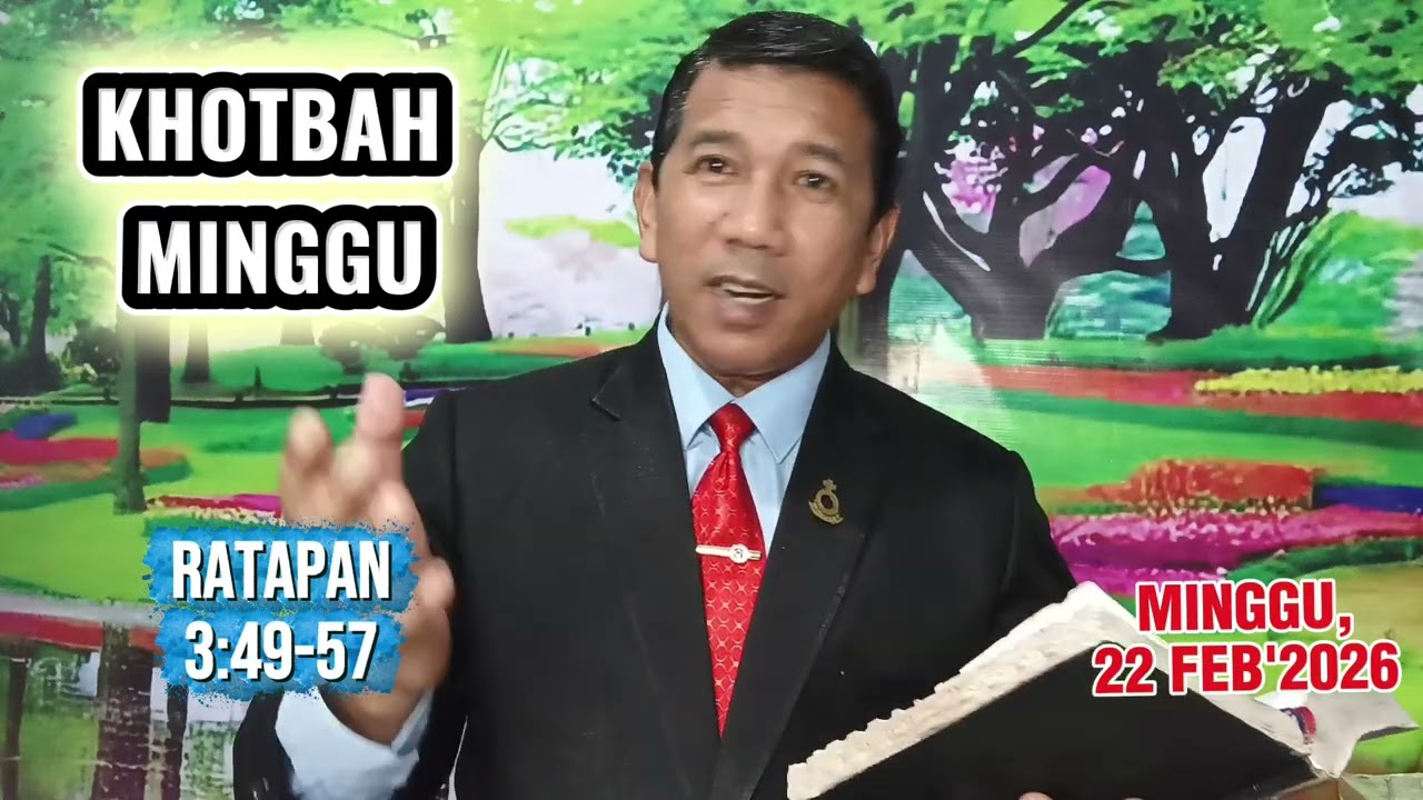 JAMITA MINGGU : 22 FEB'2026