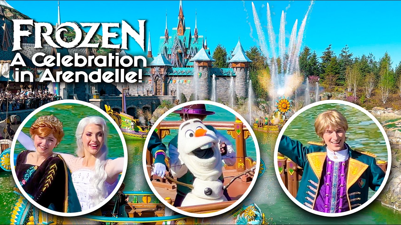 NEW Frozen Show A Celebration in Arendelle FULL [4K]- Disney Adventure World in Disneyland Paris