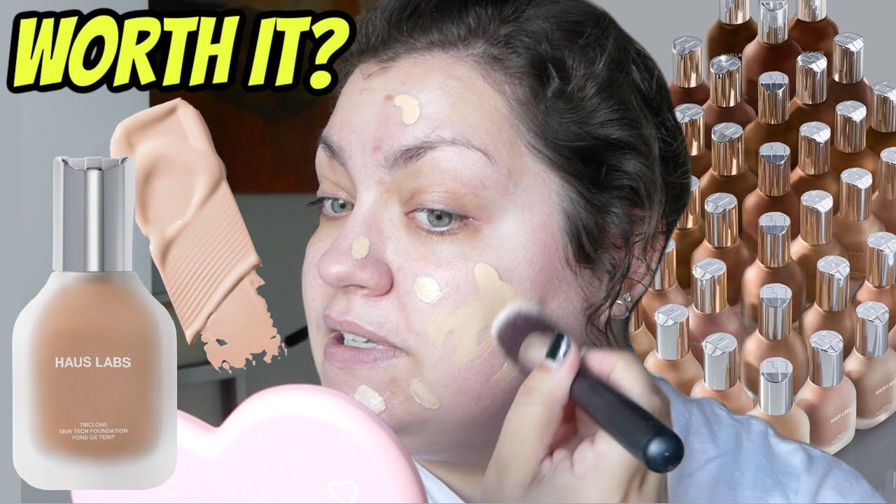 HAUS LABS BY LADY GAGA Triclone Skin Tech Foundation | Еженедельный обзор: Жирная кожа