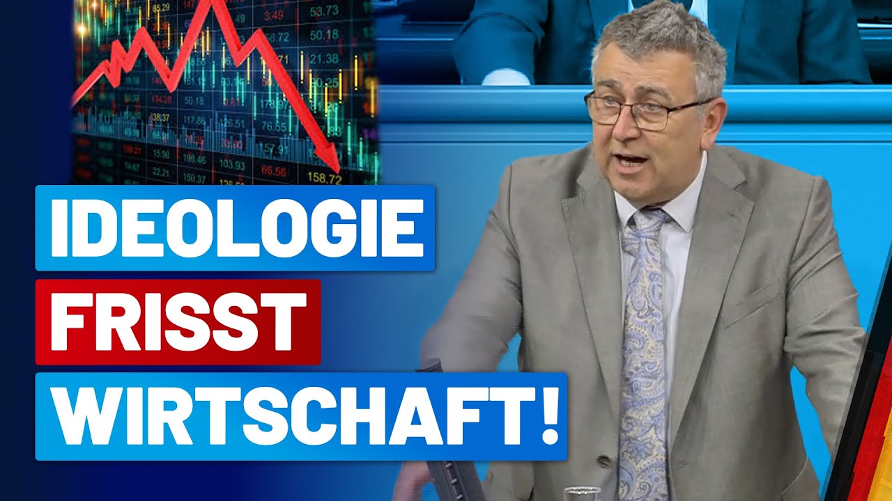 So geht Wirtschaft kaputt! -Bernd Schattner- AfD-Fraktion im Bundestag