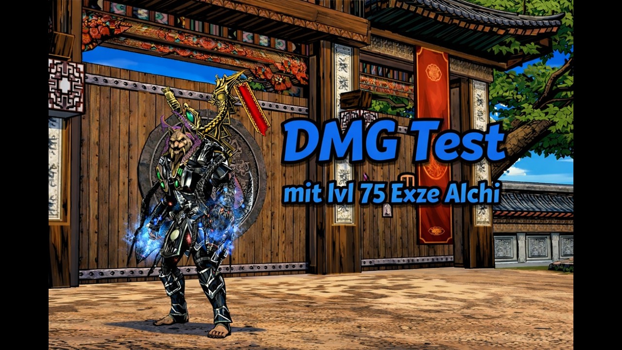 Metin2 Ruby 💎 BurnssS DMG Test lvl 75 Exze Alchi Part 1/2