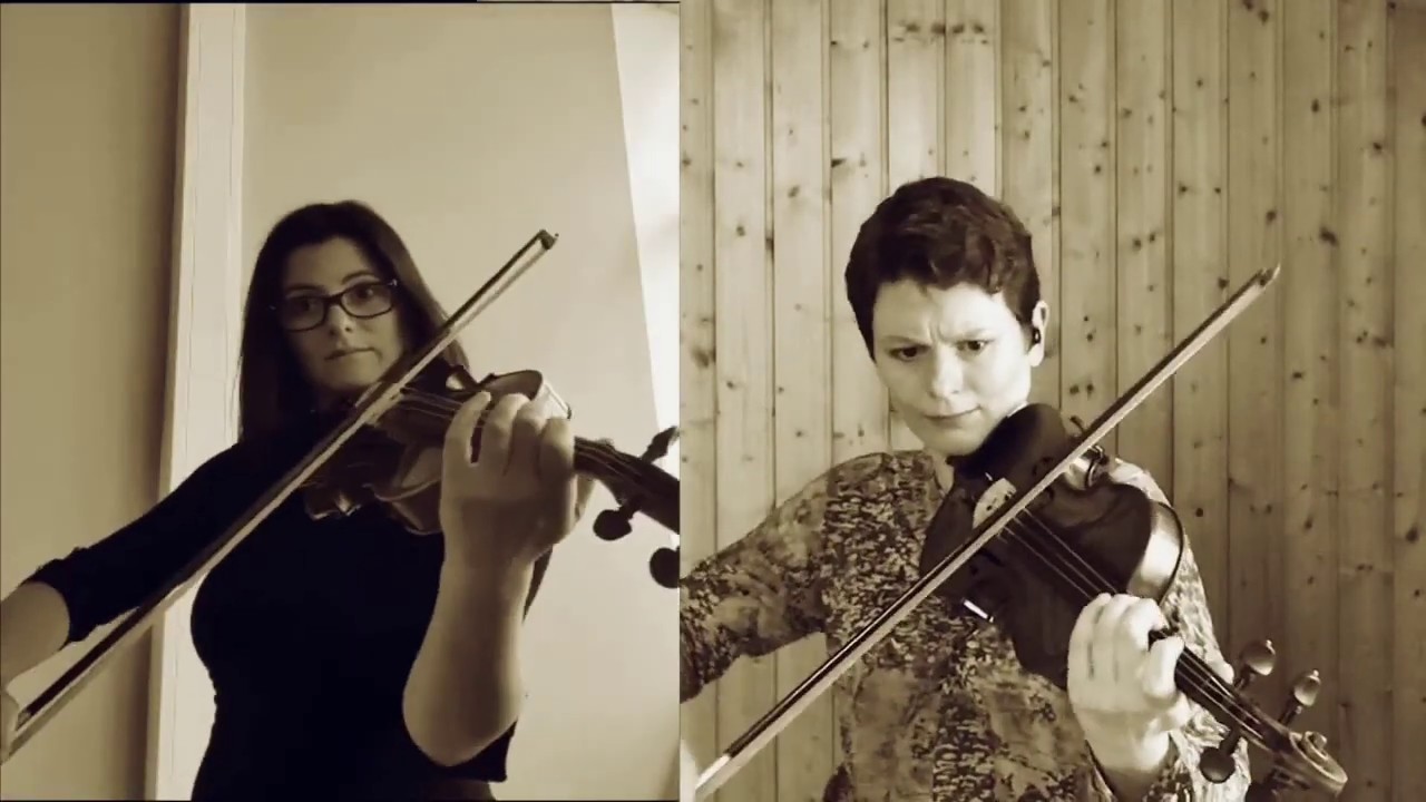 BARTÓK - Violin Duos - Teasing Song, Sorrow, Limping Dance, Prelude&Canon / with Milica (2020)