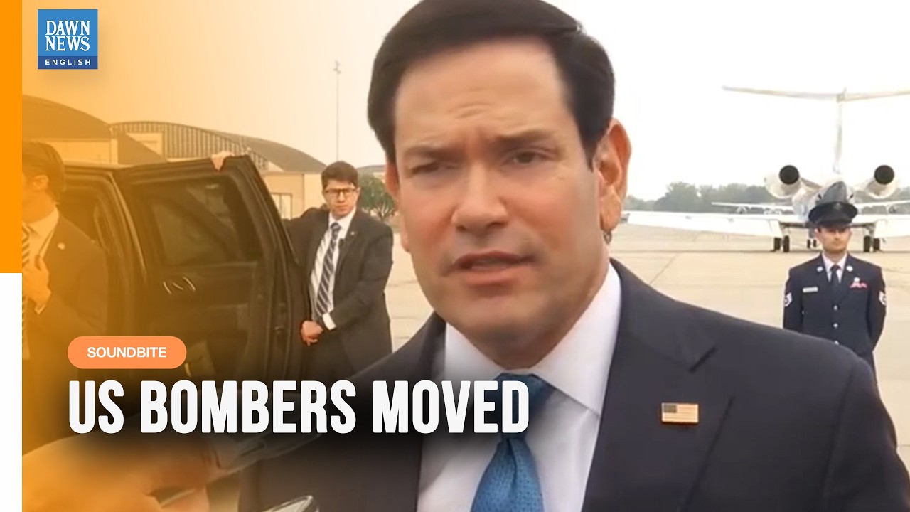 Secretary of State Rubio Addresses US Military Moves From UK Base After Threat | Dawn News English