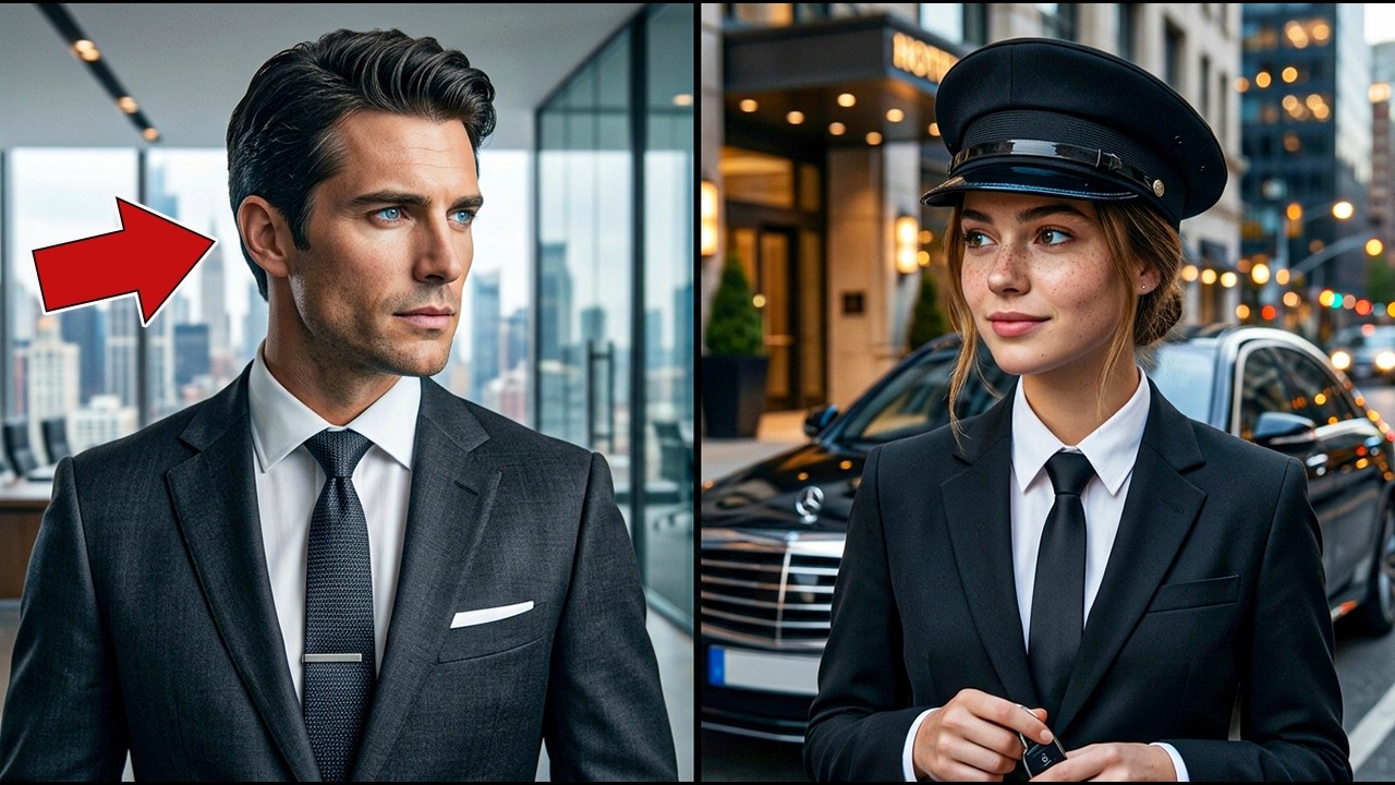 La fille du chauffeur remplace son père malade… le PDG MILLIONNAIRE tombe amoureux