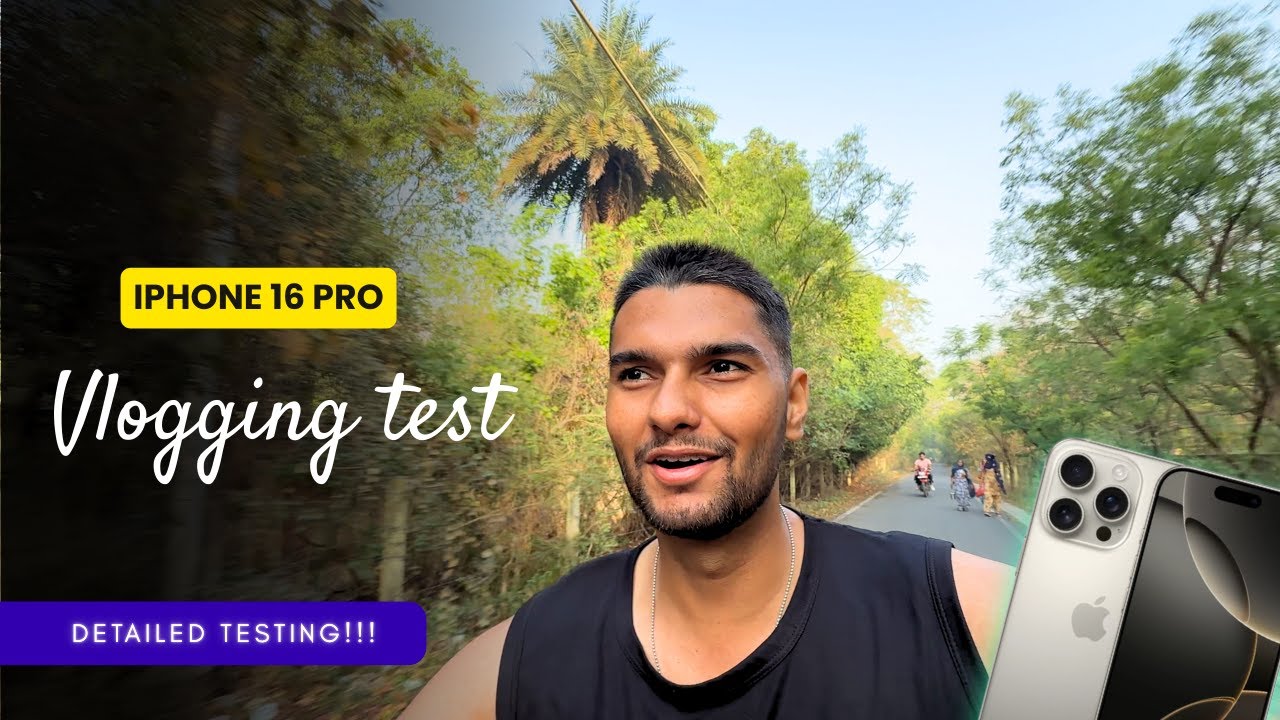 iPhone 16 Pro Camera Test for Vloggers 📸 | Day & Night Footage