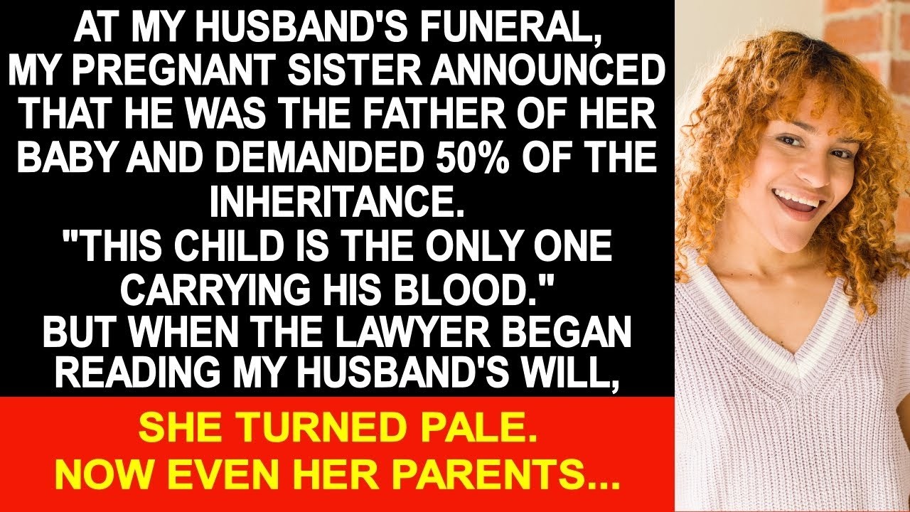 At my husband's funeral, my 