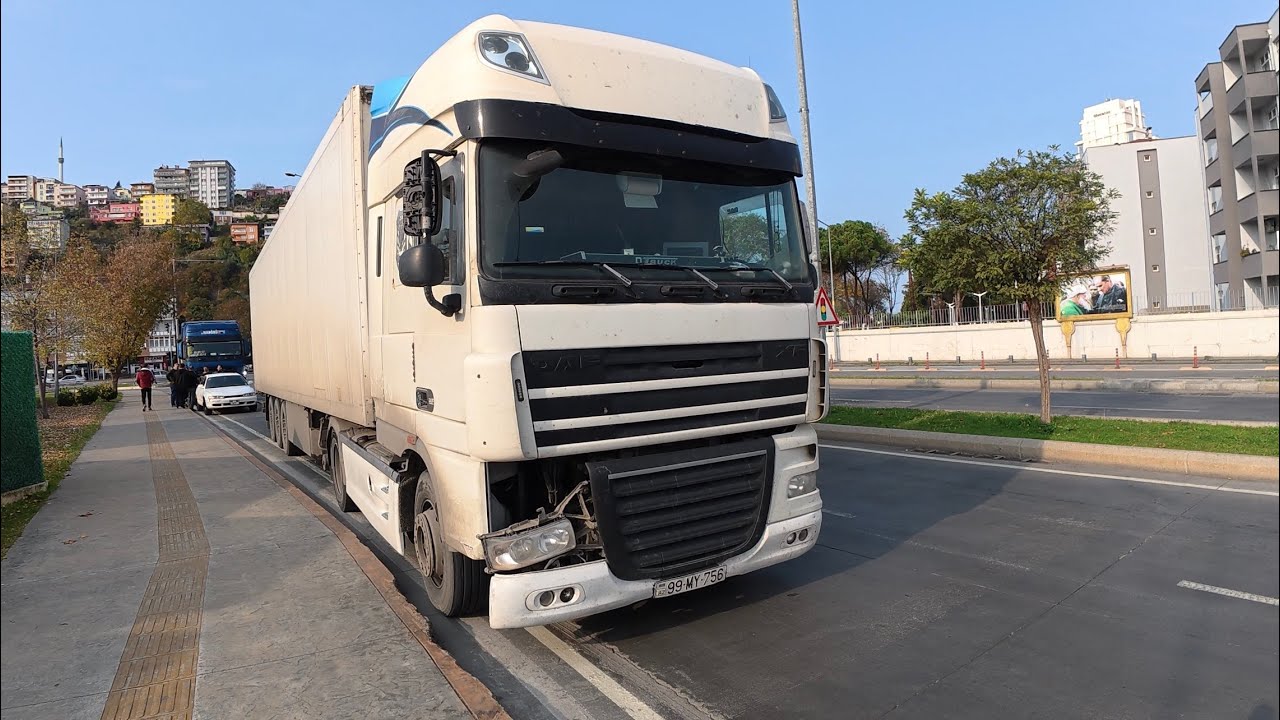 Toni ilə qəza! Samsunspor futbolçusunu vurdum? 😱 yolda qaldım😔🚛
