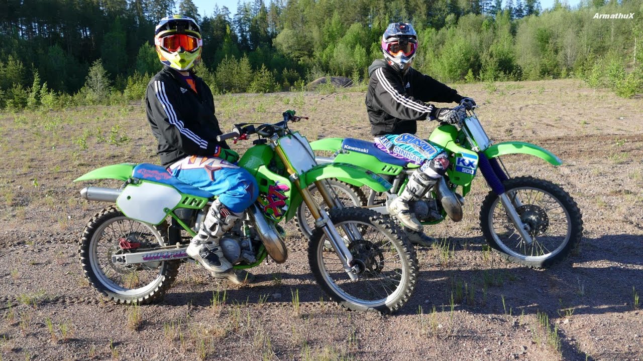 Kawasaki KX500 -90 vs Kawasaki KX500 -88