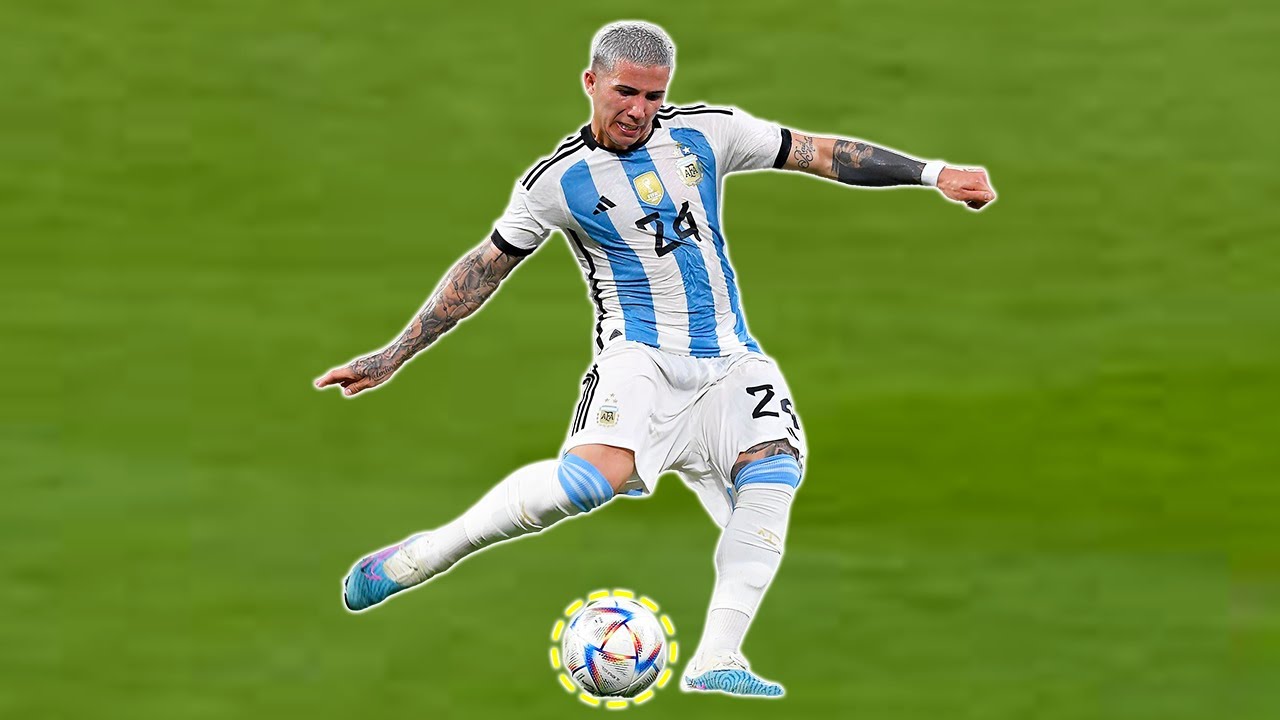 Enzo Plays so GOOD for Argentina