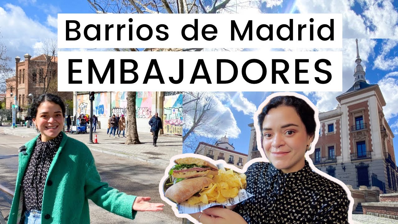 EMBAJADORES: La zona más multicultural en Madrid | Barrios de Madrid