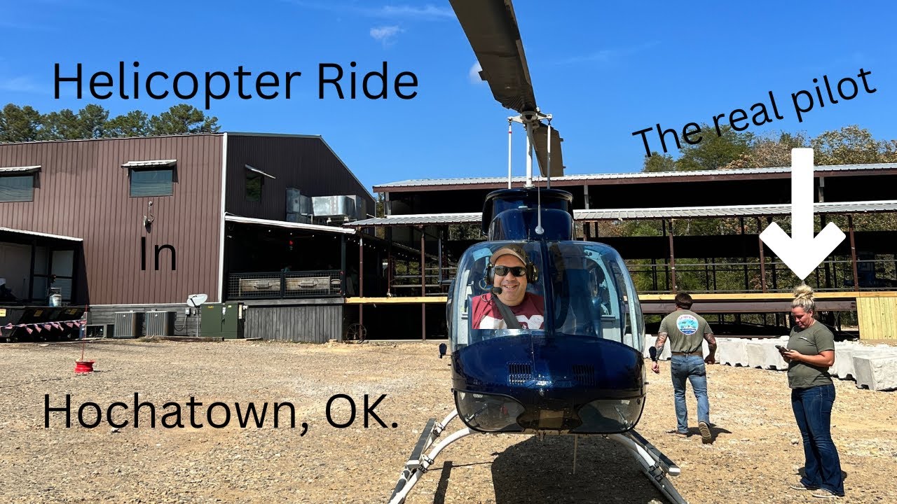 Helicopter Ride in Hochatown, OK