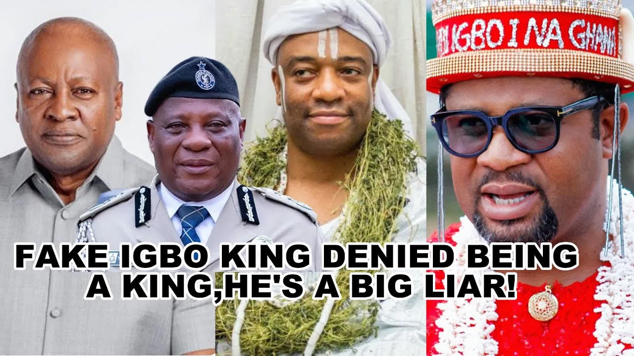 FAKE IGBO KING DENIED BEING A KING IN FRONT OF ONE OF OUR BEST JOURNALIST HE'S SCARED TO ADMITz