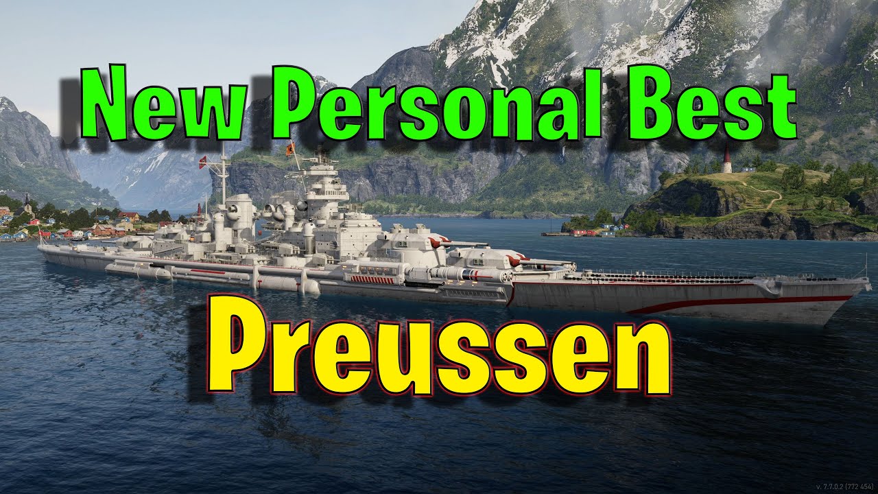 My Best Game Yet in The Preussen in World of Warships Legends!