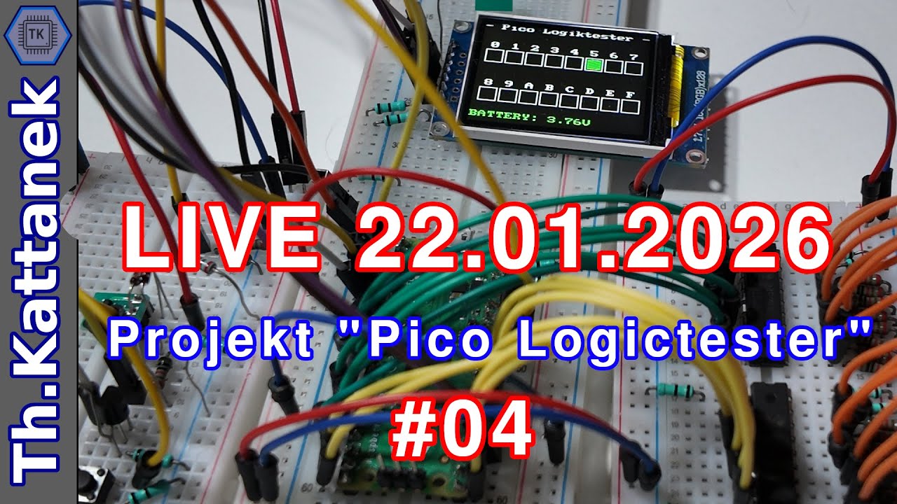 Spass mit KiCad - Projektentwicklung im Livestream - 22.1.2026 - 