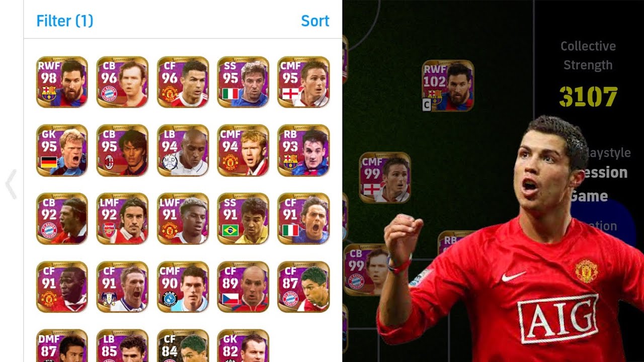 ПОЛНЫЙ ЛЕГЕНДАРНЫЙ СОСТАВ!! 😱😱 ЛУЧШАЯ КОМАНДА ULTIMATE CLASSIC! EFOOTBALL 2025 МОБИЛЬНАЯ ВЕРСИЯ