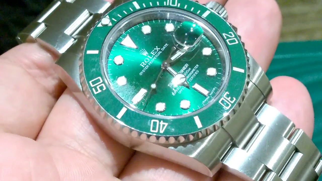 RICH PEOPLE REVIEWS - Rolex Submariner Hulk 116610LV