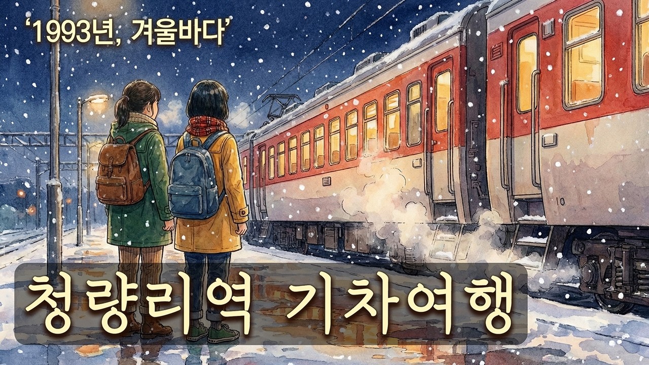 [90년대] 청량리역 밤기차로 떠났던 겨울바다