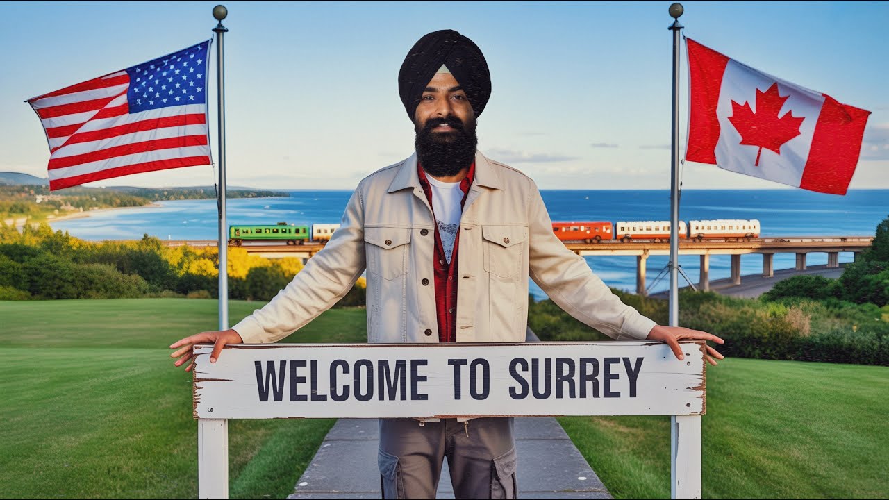 ਕੈਨੇਡਾ ਪਹੁੰਚ ਗਿਆ ਅੱਜ🇨🇦 Most Beautiful Border