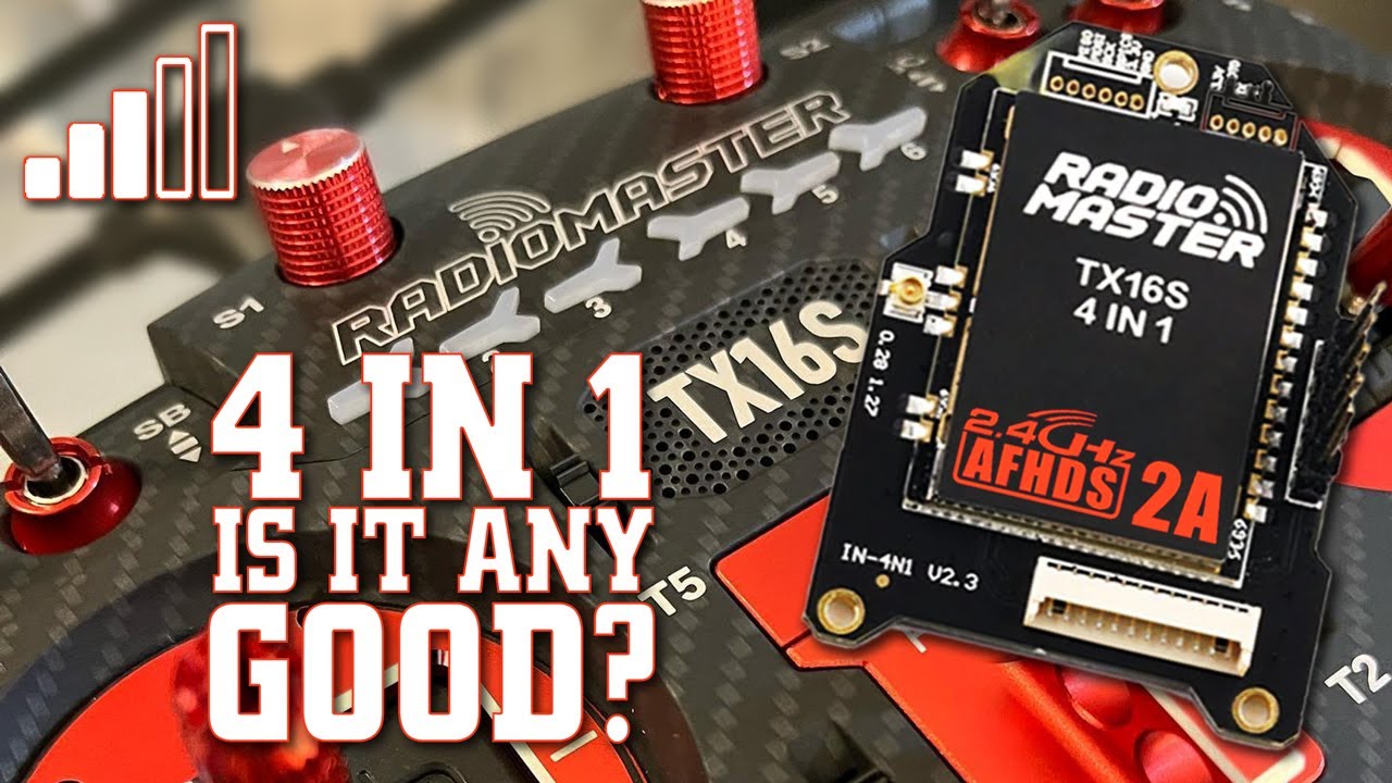 Radiomaster 4 in 1 module in the TX16S: is it any good? [Range test & comparison, Flysky & ELRS]