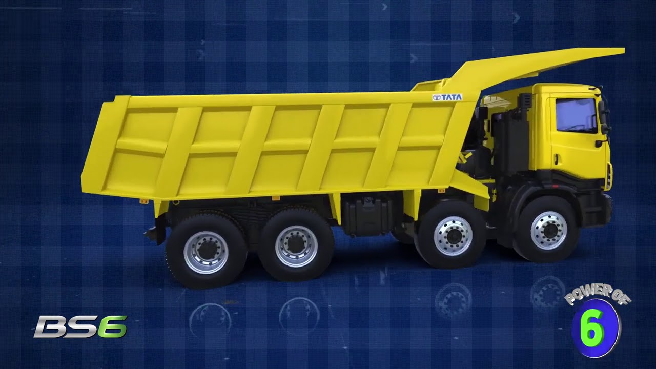 Tata Prima 3530.K and Prima 2830.K | MHCV 300hp Mining Tippers | Tata CONSTRUCK Range | Power of 6