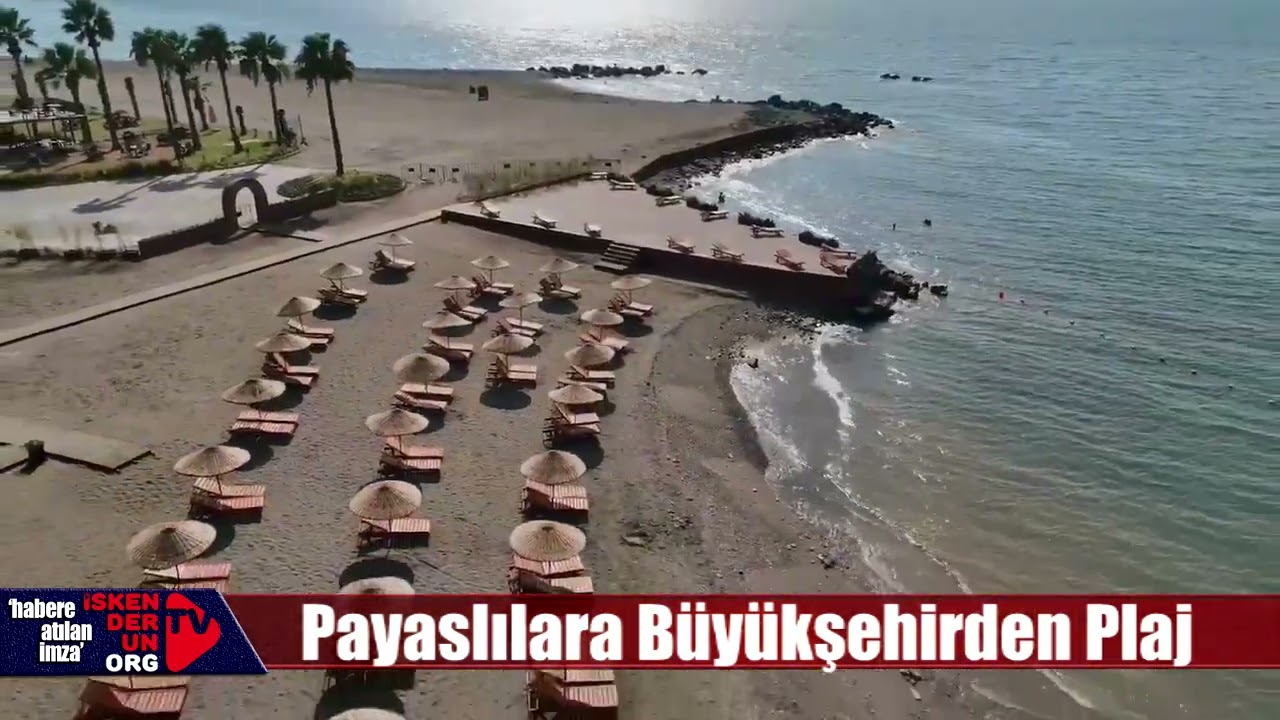 Payas Sahili&rsquo;ndeki Plaj &Ccedil;alışması Tamam